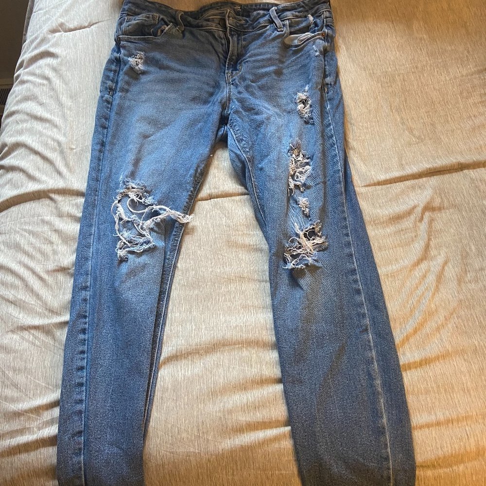 Old Navy rockstar super skinny midrise jeans